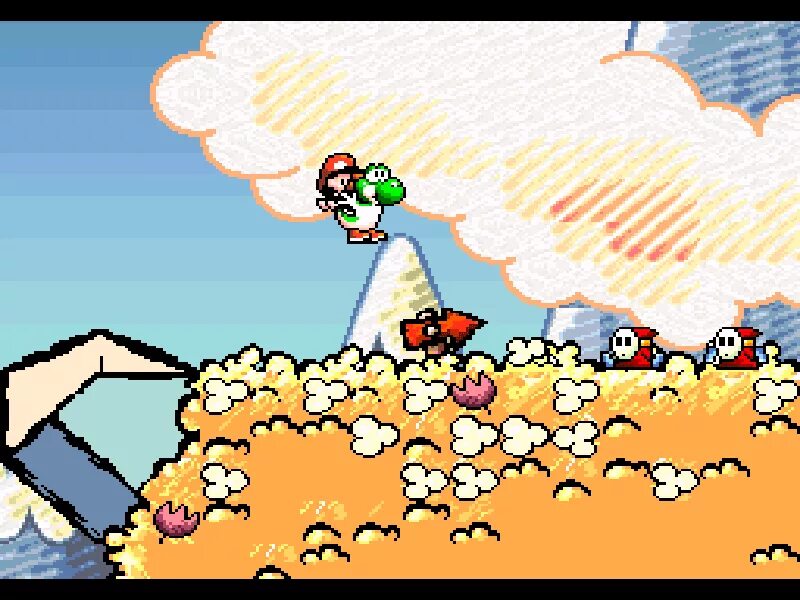 Mario yoshi island 2