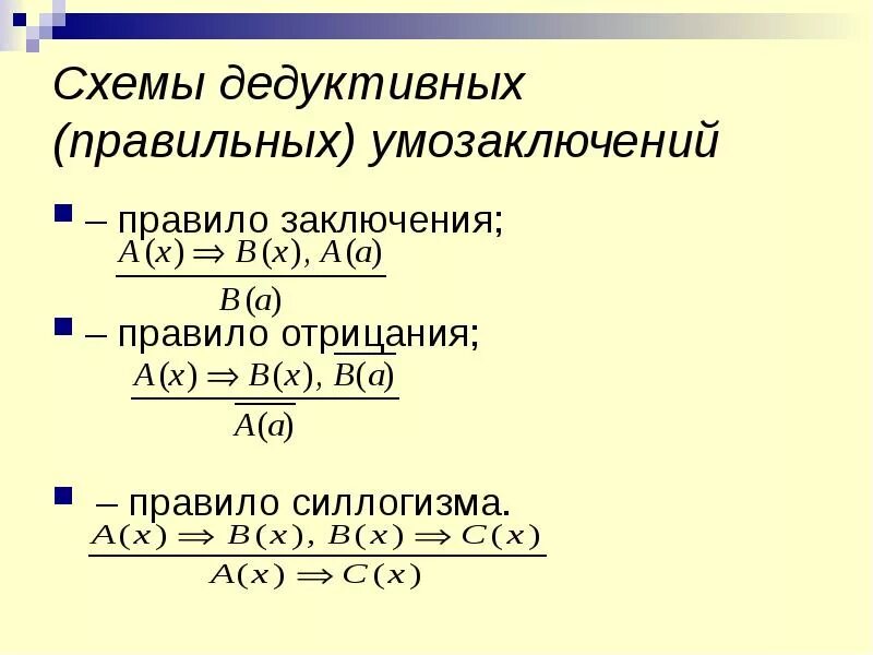 Умозаключения дедукция индукция аналогия