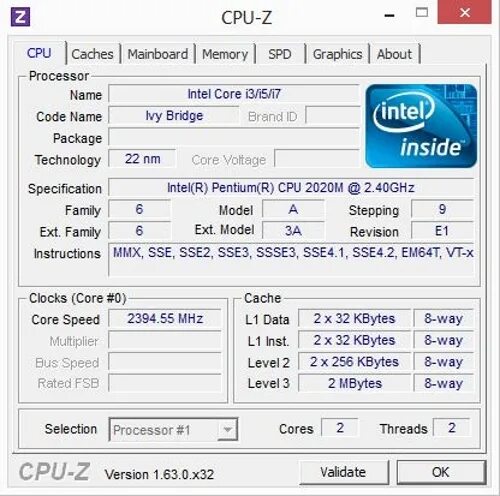 Intel cpu 2025m. Pentium 2025m cpu z. процессор intel pentium cpu 2025m. pentium 3 cpu z. тактовая частота в cpu z.