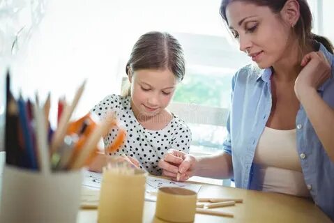 My sisters at the table
