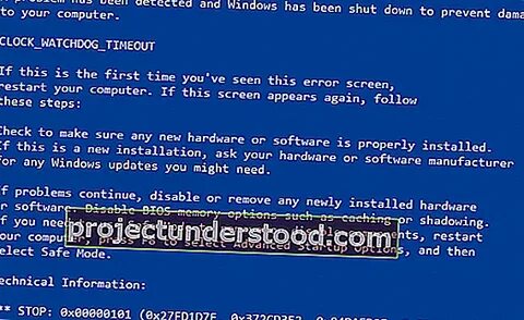 Clock watchdog timeout windows 10 что это