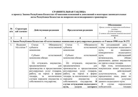 Сравнительная таблица по видам прохождения службы