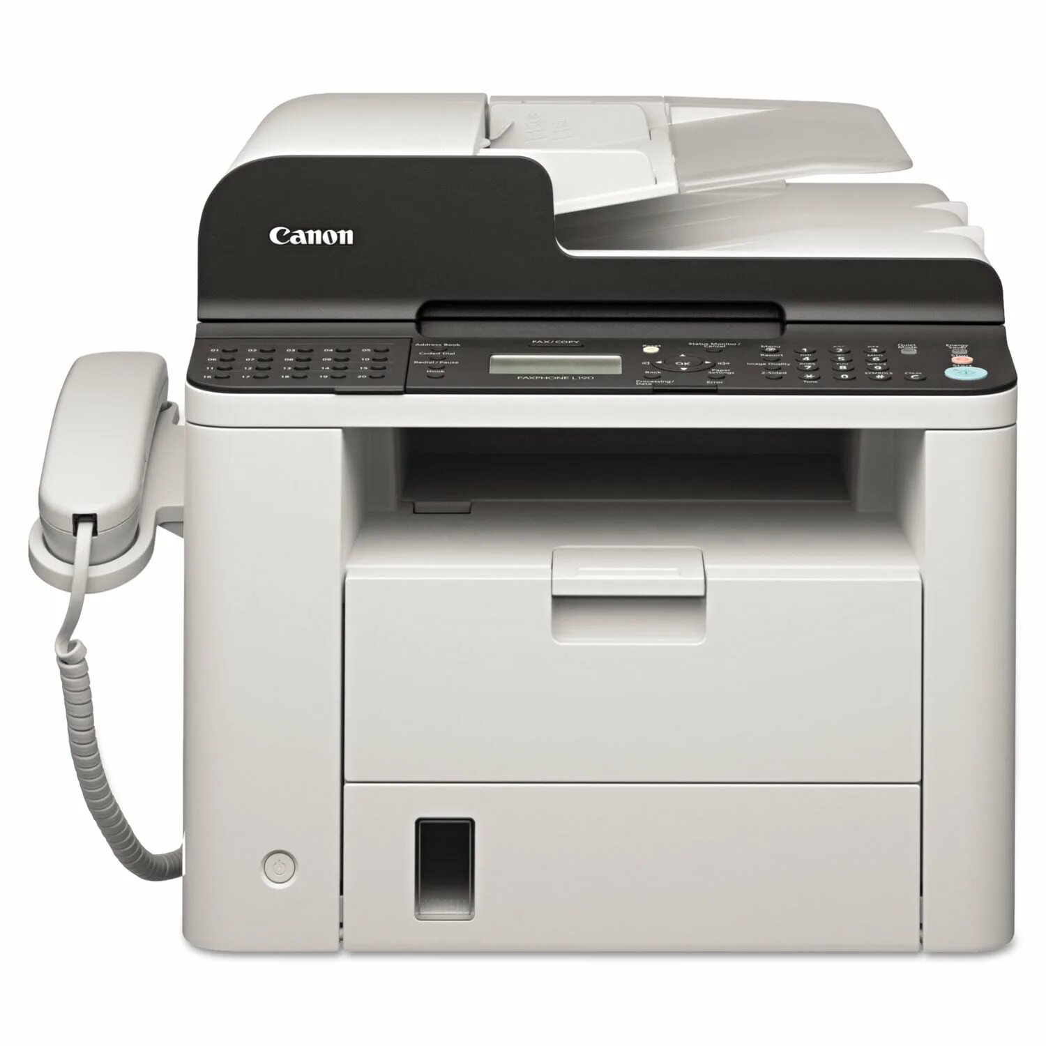 Canon Fax-l100. Canon 190 принтер. Canon МФУ С факсом. Лазерный МФУ Canon Fax-l100 картридж. Принтер копир факс