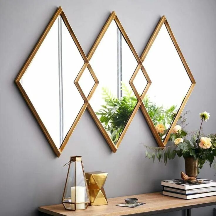 Montmartre grey mirror Maisons du Monde Grey wall mirrors, Bedroom design, Gold
