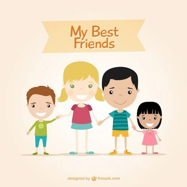 Друзья вектор. My best friend. Рисунок к проекту my best friend. My friends картинки. My best friend game