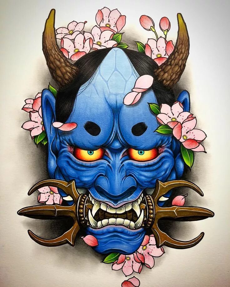 Hannya японский демон тату. Японский демон ханья самурай. Hannya японский демон. Hannya японский демон. Японская маска демона ханья.