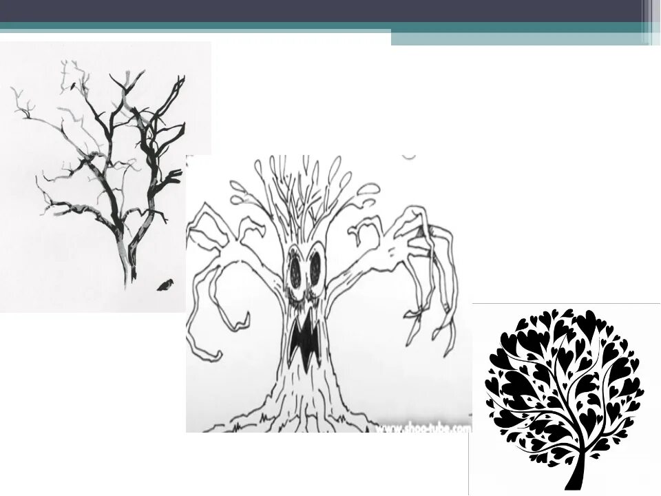 Графическое изображение дерева. Характер линий изо. Образ дерева рисунок. Характер линий дерево.