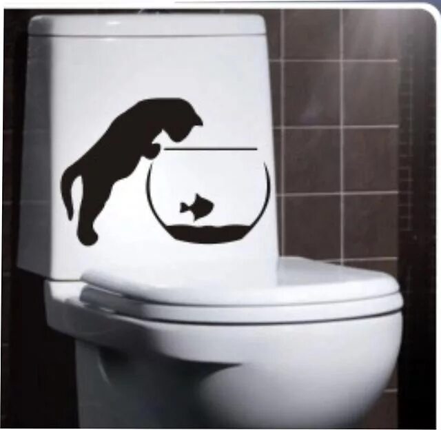 стикеры для унитаза. наклейки 3в кошки на стену в туалет. креативные наклейки для туалета. унитаз рисунок. наклейка на крышку унитаза.