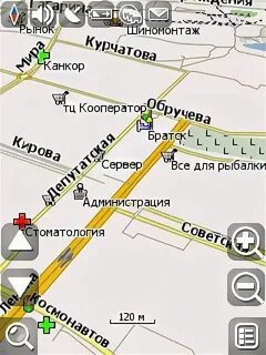 Братск центр карта