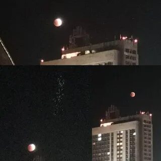 Лунное затмение в иркутске
