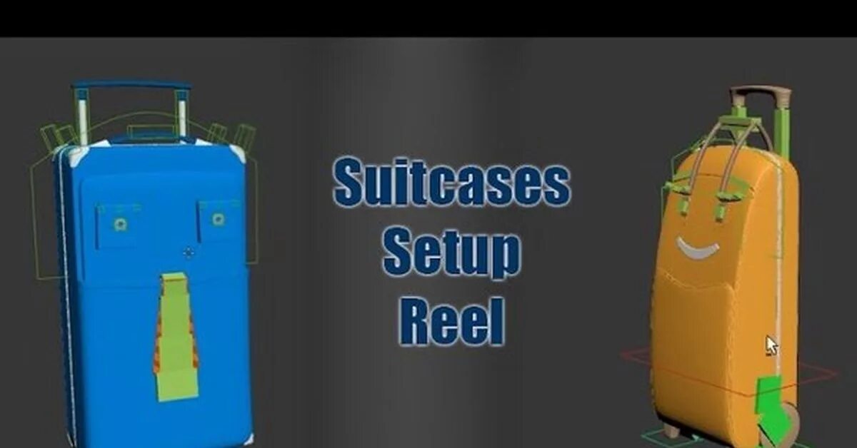 2 character the suitcase load