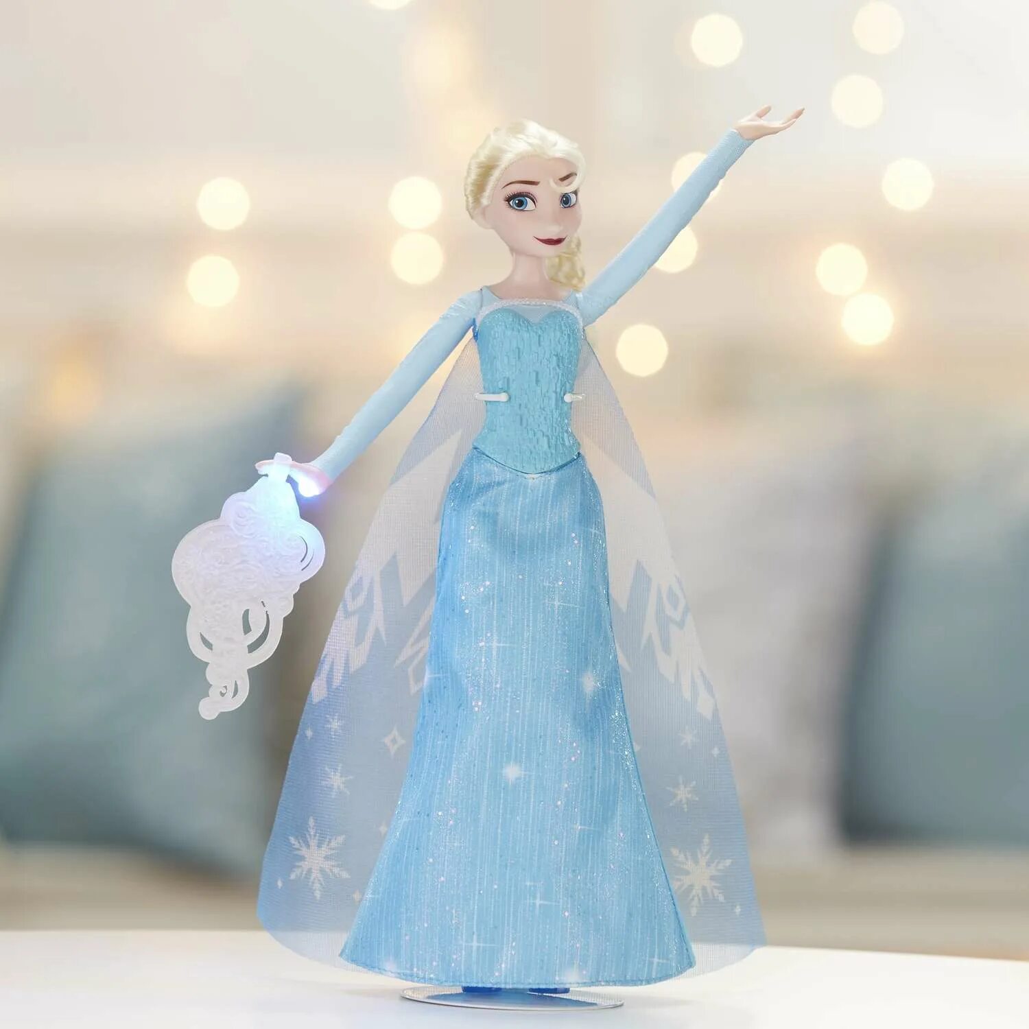 Купить эльзу из холодного сердца. Кукла Disney "Холодное cердце: Elsa" (31 см, подвижн., голубой).