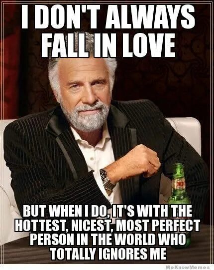 I always fall. Always falls.
