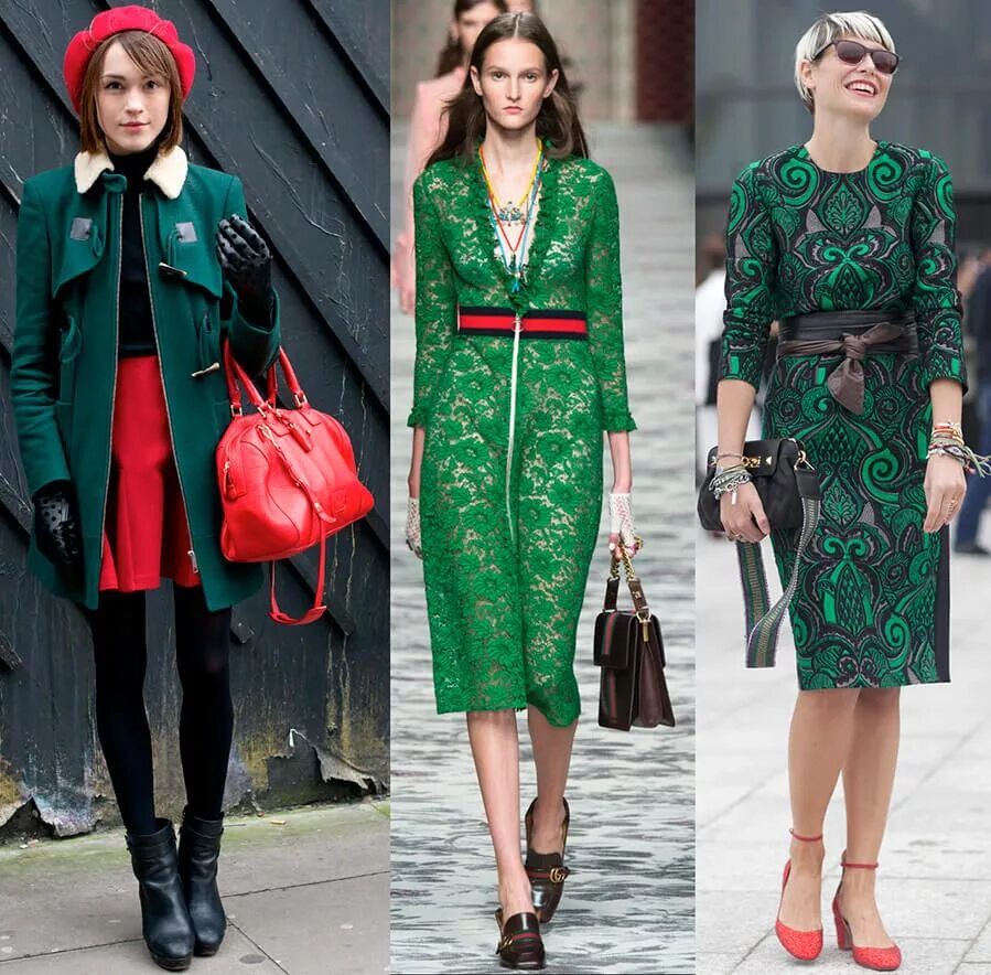 Сочетание красного и зеленого цвета в одежде Pin on Preppy Style (Fall/Winter)