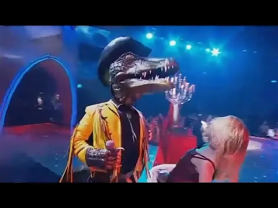 Джонни крокодил шоу маска.