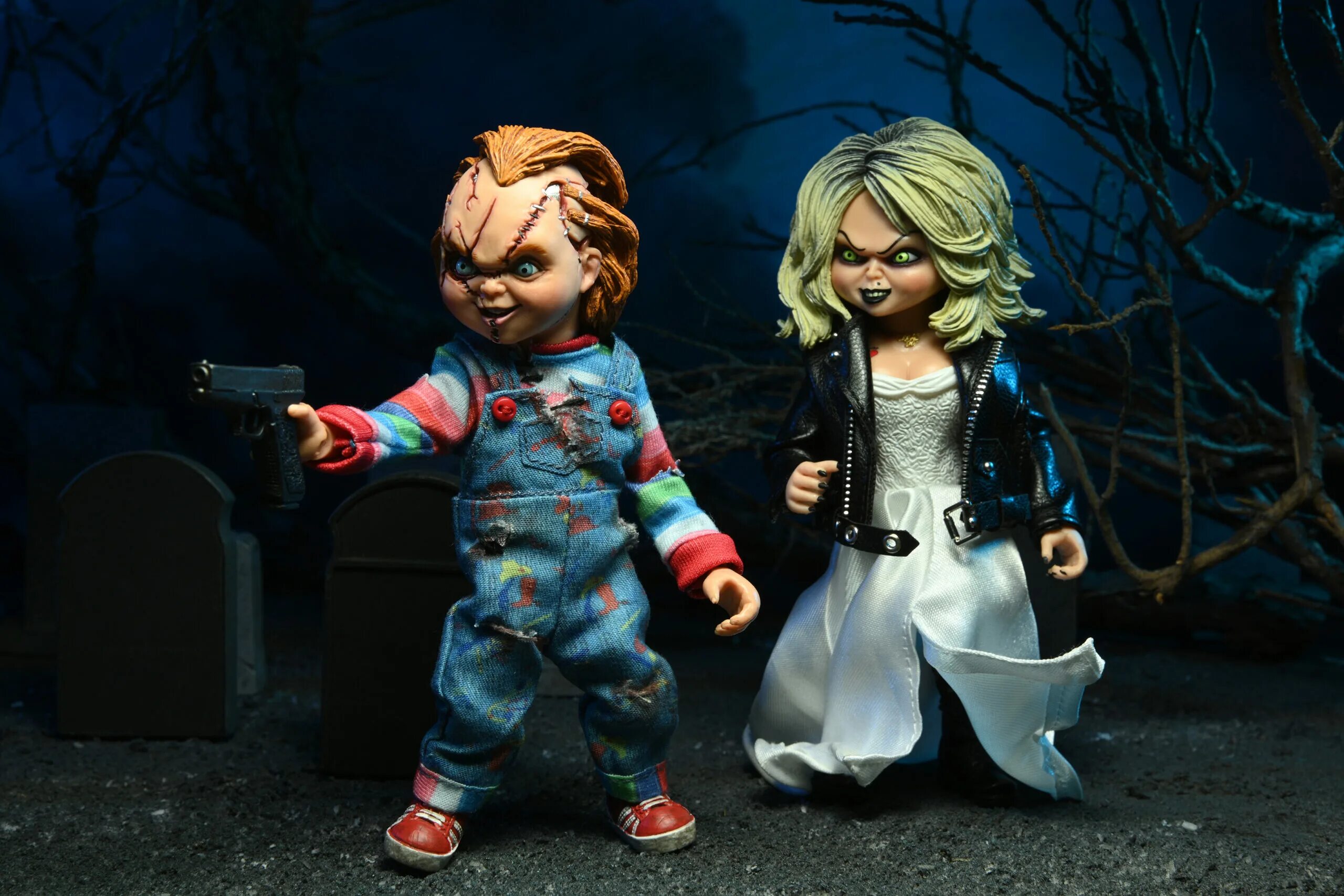 Фигурка Chucky and Tiffany — NECA Bride of Chucky clothed Figure 2-Pack. Кукла Тиффани невеста Чаки. Алекс Винсент проклятие Чаки. Тиффани невеста Чаки фигурка.