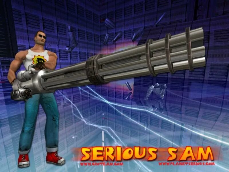 Компьютерная игра сем. Крутой сэм 1. serious sam 2001. серьезный сэм игра. serious sam картинки.