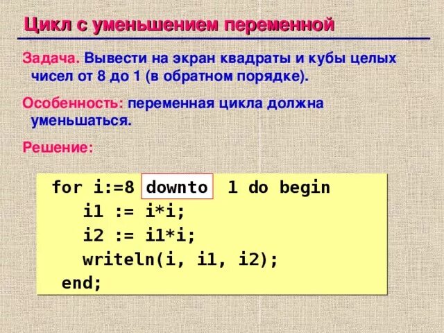Как выводить число в квадрат. Вывод на экран квадратов чисел. вывести на экран квадраты целых чисел. вывод квадратов натуральных чисел паскаль. вывести число на экран в паскале.