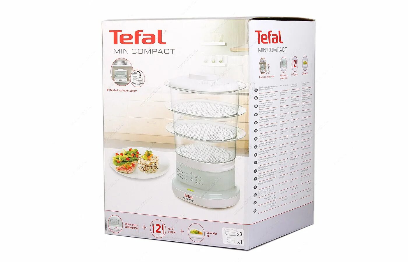 Tefal vc 1301 minicompact. Пароварка tefal vc130130. пароварка tefal vc130130 minicompact. контейнер для пароварки тефаль vc 1301.