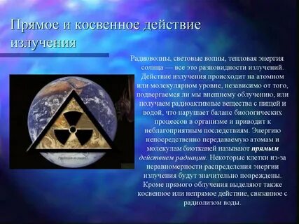 Прямое и косвенное излучение