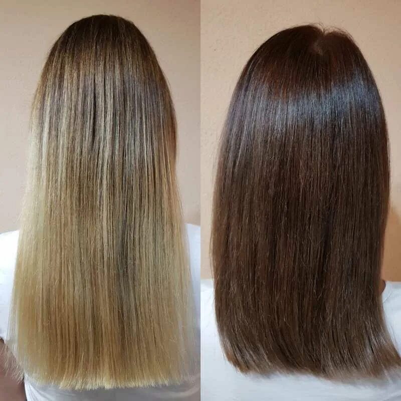 Цветное глазирование волос. Иллюминирование. Окрашивание волос до и после. Элюминирование волос до и после. Иллюминирование.