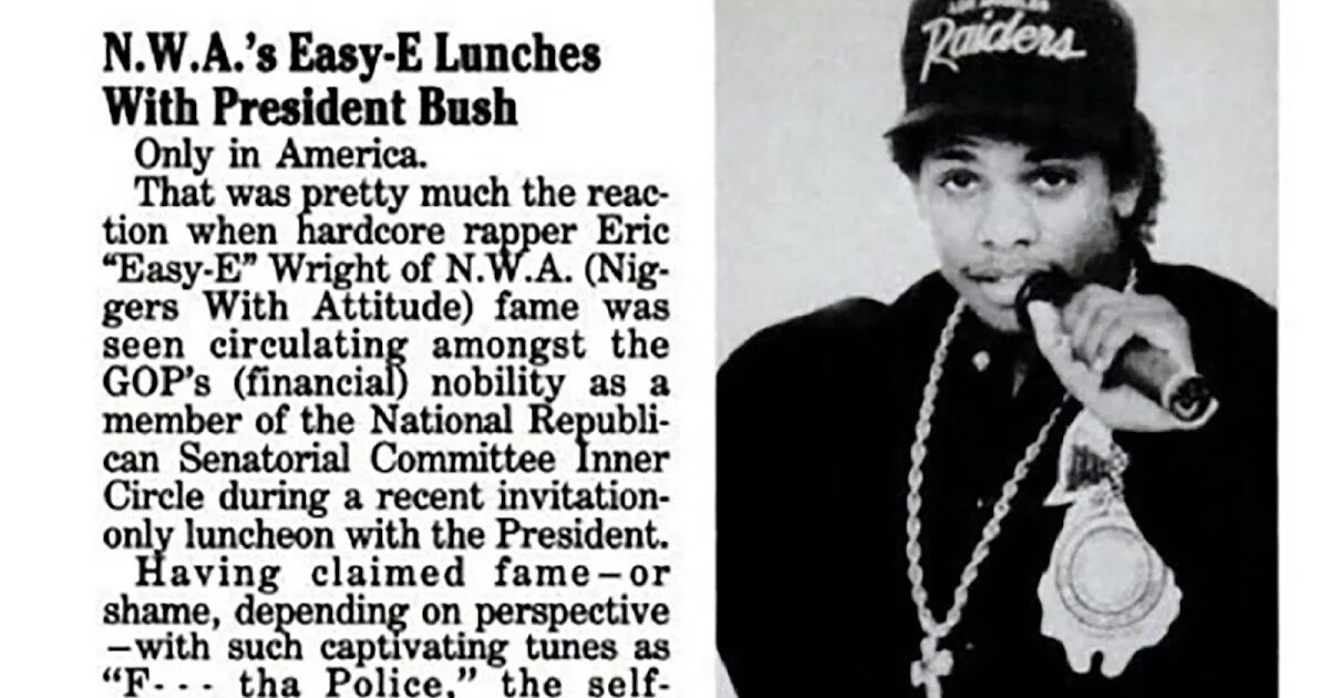 Easy e в последние годы. Смерть Eazy e. Eazy e с президентом. Bush Eazy e. During recent