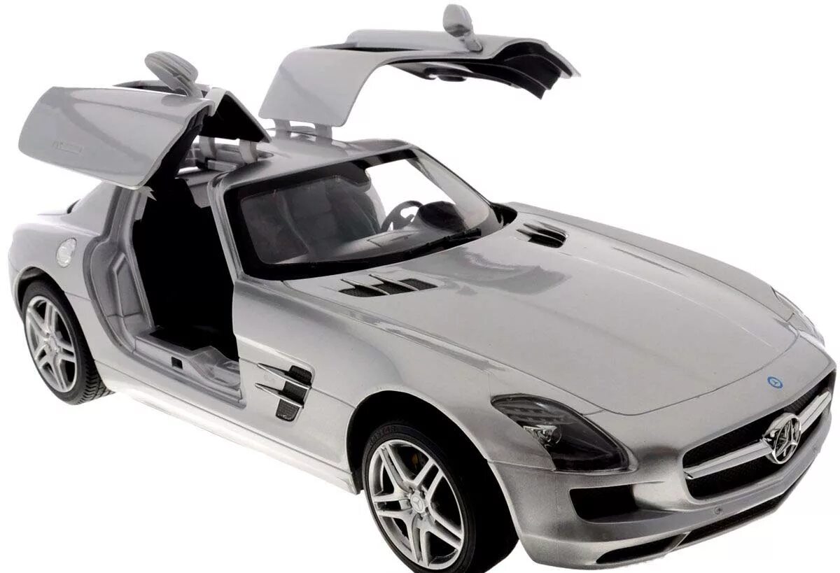 Детские машины модели. Rastar Mercedes-Benz SLS AMG 1 14. Машина р/у 1:14 Mercedes-Benz SLS AMG, цвет серебряный 40mhz. Легковой автомобиль Rastar Mercedes-Benz SLS AMG (47600) 1:14. Rastar машинки Mercedes SLS.