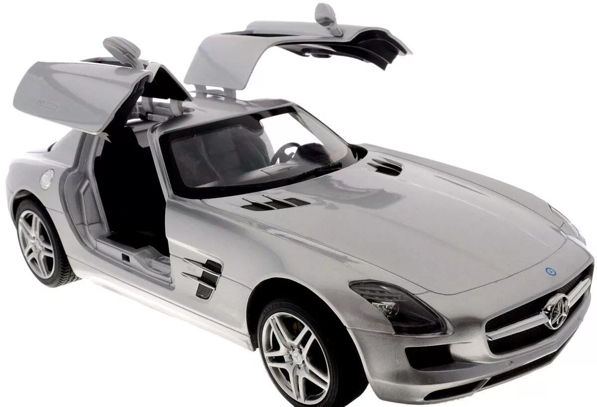 Rastar Mercedes-Benz SLS AMG 1 14. Машина р/у 1:14 Mercedes-Benz SLS AMG, цвет серебряный 40mhz. Легковой автомобиль Rastar Mercedes-Benz SLS AMG (47600) 1:14. Rastar машинки Mercedes SLS. Лучшая модель машинки