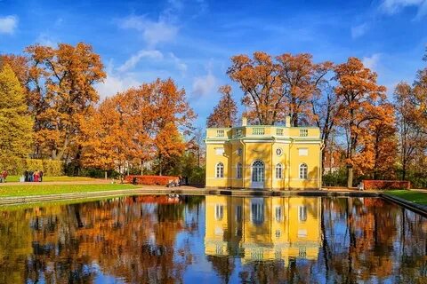 Пушкин царское село осенью