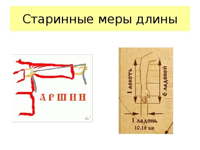 Старинная мера длины чуть больше 4 сантиметров