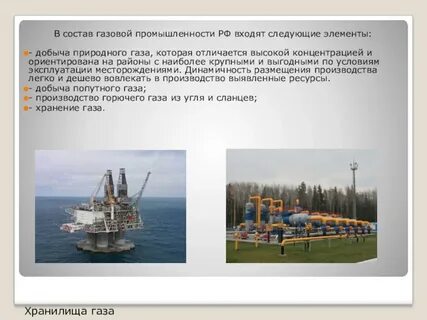 Газовая промышленность какая отрасль