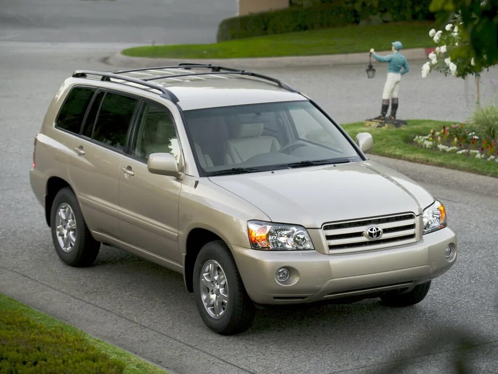 Highlander 1 поколение. Toyota Highlander 2003. Тойота хайлендер 2003 года. Toyota Highlander 2004. Тойота хайлендер 2004.