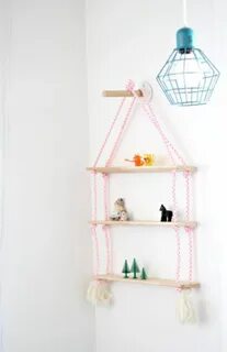 Children shelves feet