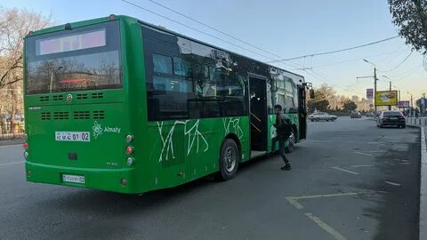 Новый автобусный маршрут алматы