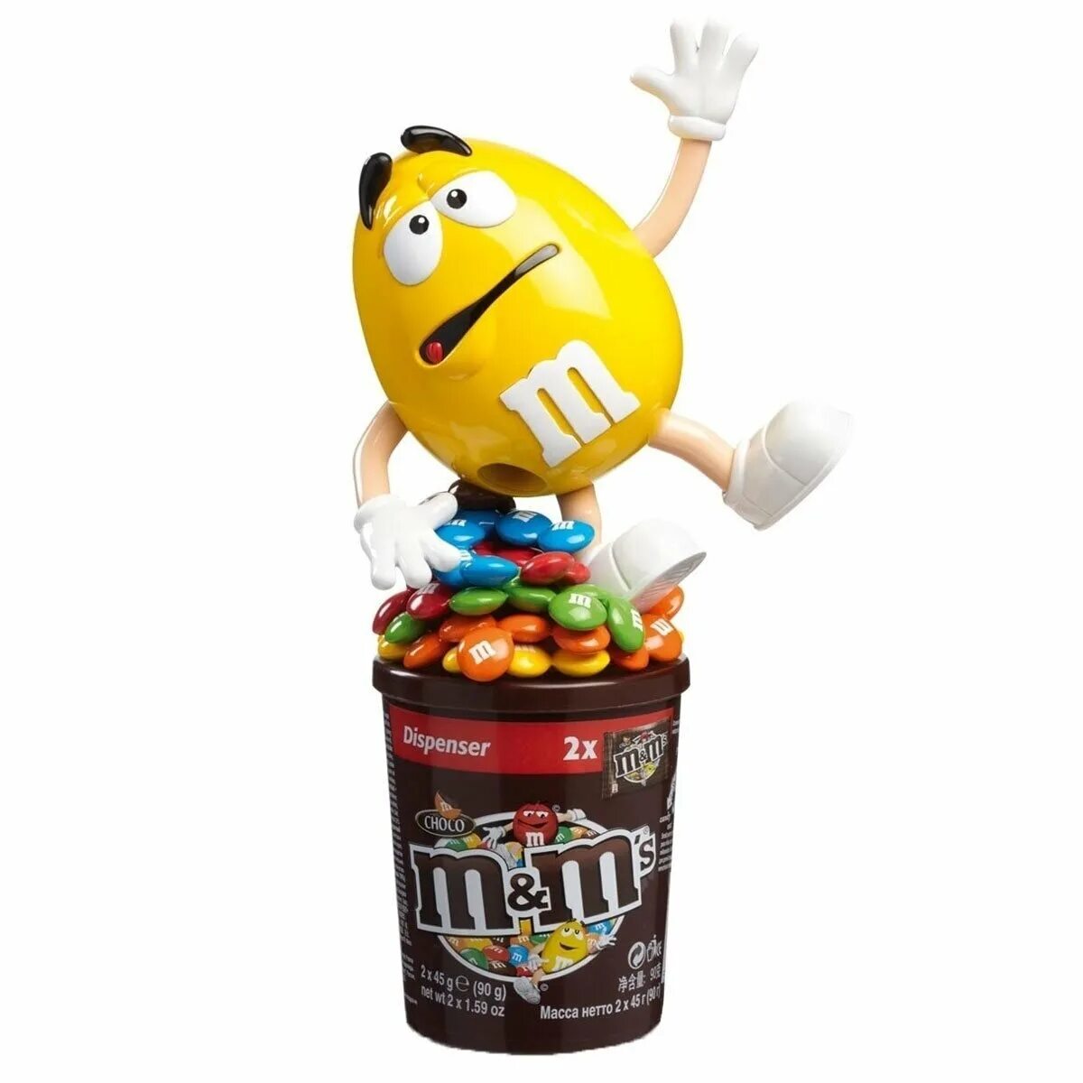 Ммдемс цена. Драже m&MS С арахисом 45г. М&MS игрушка 90гр*12шт Чоко диспенсер. M&MS С арахисом 45 г. M MS желтый диспенсер.