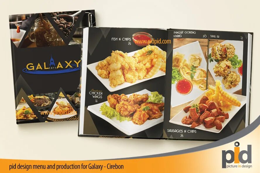 Galaxy menu