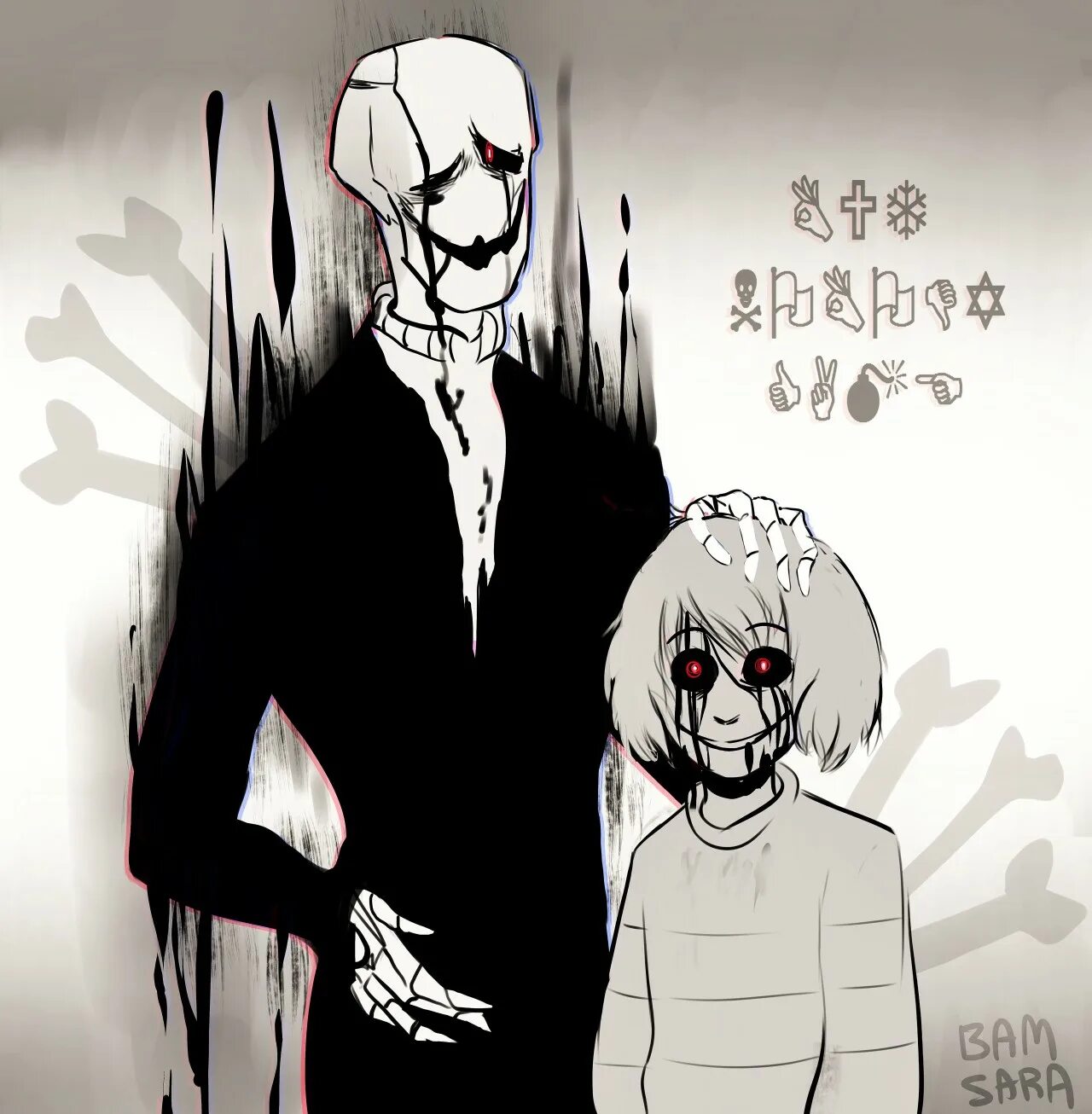 Фанфик гастер. Гастер и чара. гастер и фриск. гастер санс и фриск. pregnant gaster.