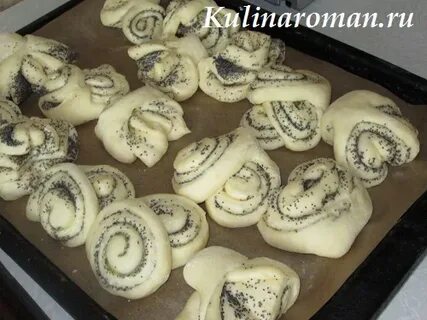 Приготовить булочки с маком из дрожжевого