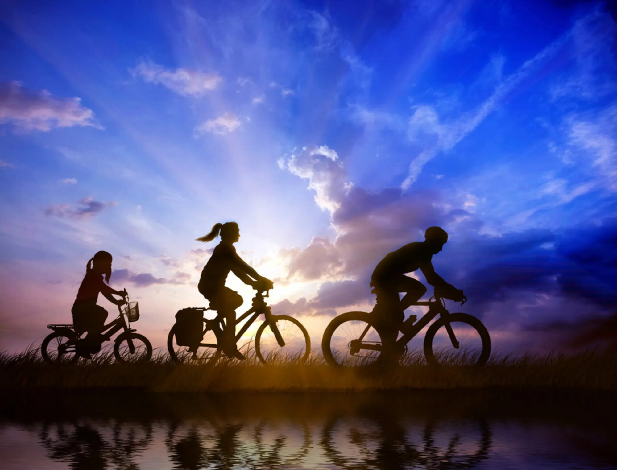 Велосемья. Семья на велосипедах. Велопрогулки семьей. Семейные велосипедные прогулки. Велосипедисты семья.