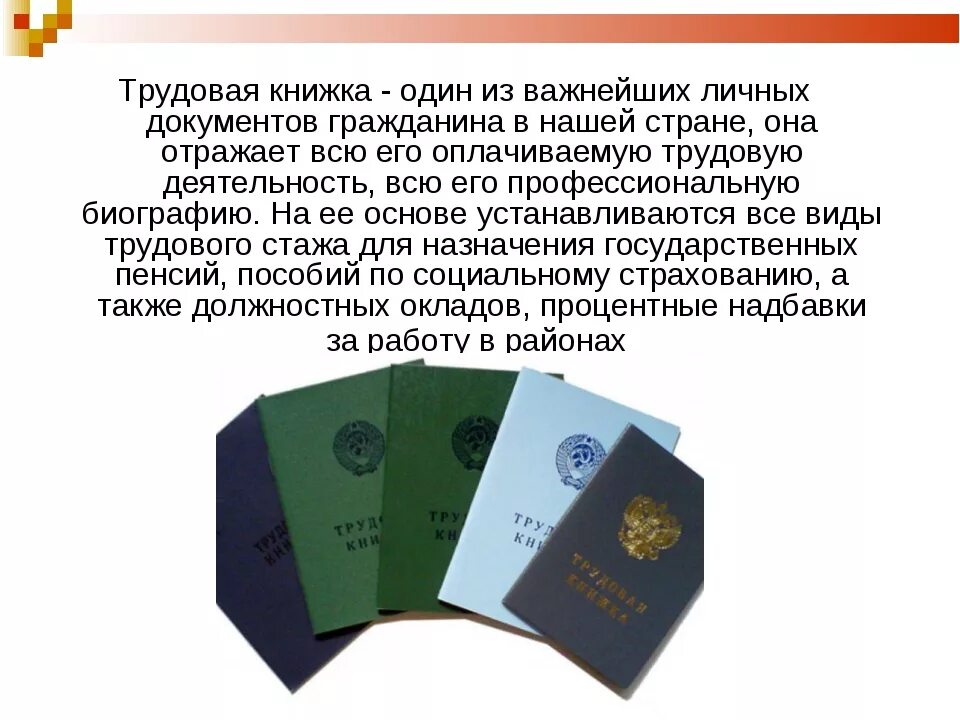 Трудовая книжка какую информацию содержит такой документ. Трудовая книжка. трудовая книжка понятие. виды трудовых книжек. назначение и функции трудовой книжки.