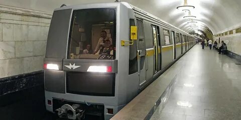 Поезда метро москвы фото