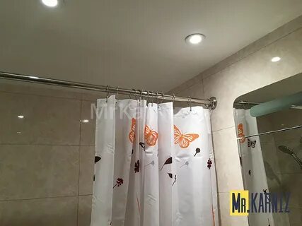 Как вешать шторку в ванной