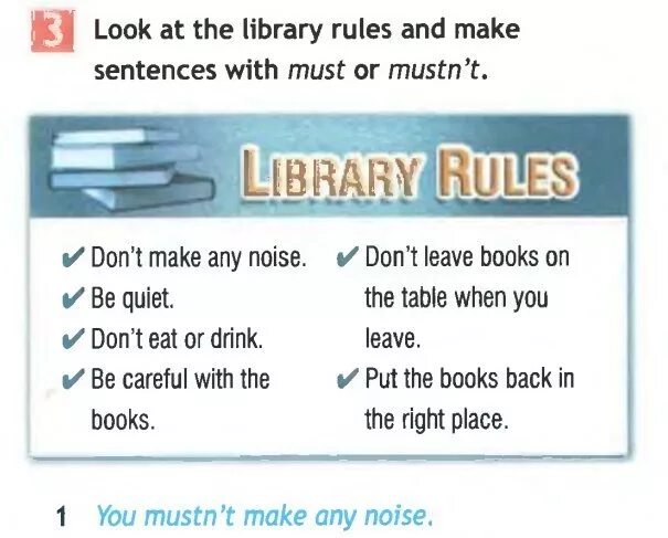 3 read and make sentences. Must mustn't правило. Must mustn't правило 5 класс. Must mustn't правило 4 класс английский. Rules in the Library.