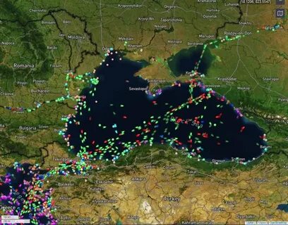 Крупный город порт черного моря