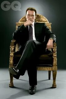 Шварценеггер сидит