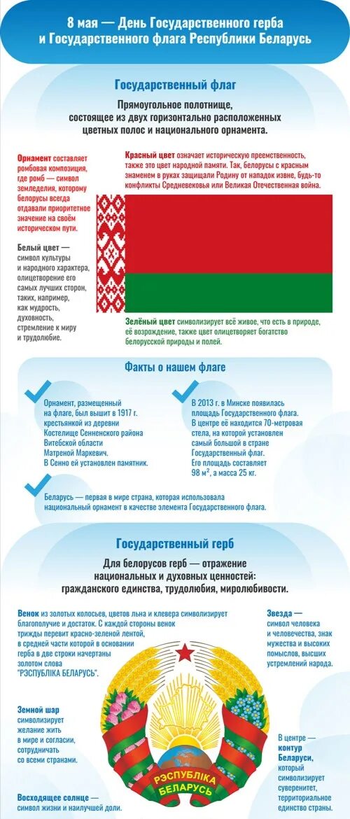 Какой праздник 14 мая в белоруссии. День государственного герба и флага республики беларусь. день государственного герба и государственного флага – беларусь. государственный флаг рб праздник.
