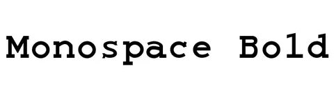 Space mono