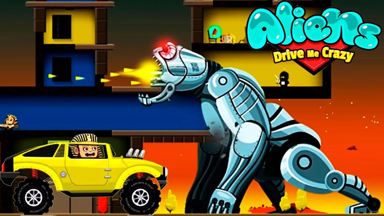 Игры Aliens Drive me Crazy. Aliens Drive me Crazy Mod. Машинка босс из игры. Игра машина босс