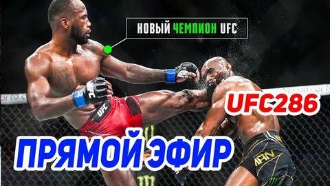 Поставь прямой эфир ufc
