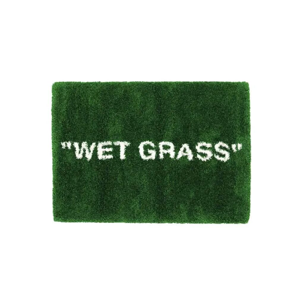 Wet grass. Ковер off-white ikea wet grass. ковер off white wet grass. wet grass ikea. ikea virgil abloh ковер.